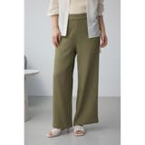 L/KHA1 | プリーツリラックスワイドパンツ | AZUL BY MOUSSY