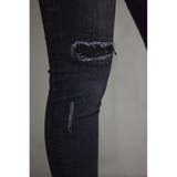 AZUL DENIM/15TH リペアスキニーデニム | AZUL BY MOUSSY | 詳細画像10 