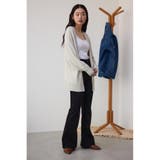 ヘリンボーンニットカーディガン | AZUL BY MOUSSY | 詳細画像13