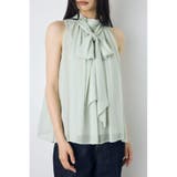 シフォンノースリーブブラウス | AZUL BY MOUSSY | 詳細画像24 