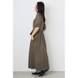 リネンベルテッドフレアボタンワンピース | AZUL BY MOUSSY | 詳細画像24 