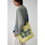 YEL | 2WAYカラーロゴトートバッグ | AZUL BY MOUSSY