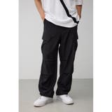 BLK | トロミニータックカーゴパンツ | AZUL BY MOUSSY