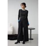 チェーンストラップワイドパンツ | AZUL BY MOUSSY | 詳細画像3 