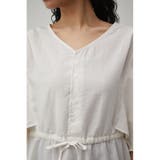 FLARE SLEEVE PEPLUM BLOUSE | AZUL BY MOUSSY | 詳細画像8