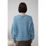 メッシュボーダーインナーセットニット | AZUL BY MOUSSY | 詳細画像19 