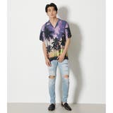PALM TREE ALOHA SHIRT | AZUL BY MOUSSY | 詳細画像14