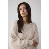 ブークレードルマンニットトップス | AZUL BY MOUSSY | 詳細画像2 