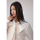 ボウタイリボンブラウス | AZUL BY MOUSSY | 詳細画像2