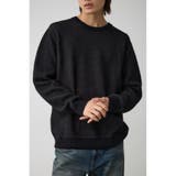 BLK | ハニカムベーシッククルーネックニット | AZUL BY MOUSSY