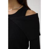 ジップアンサンブルニットワンピース | AZUL BY MOUSSY | 詳細画像10 