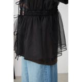 チュールギャザージレトップス | AZUL BY MOUSSY | 詳細画像20