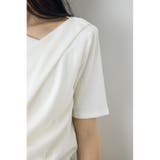 ドレープ5分袖トップス | AZUL BY MOUSSY | 詳細画像8