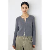 ダブルジップシャギーニットカーディガン | AZUL BY MOUSSY | 詳細画像37