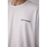 オープンステッチロゴTシャツ | AZUL BY MOUSSY | 詳細画像12
