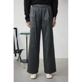 シャイニーリラックスワイドパンツ | AZUL BY MOUSSY | 詳細画像5 