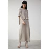 MESH VEST SET LAYERED KNIT OP | AZUL BY MOUSSY | 詳細画像11 