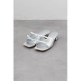 ダブルリボンスクエアトゥサンダル | AZUL BY MOUSSY | 詳細画像22 