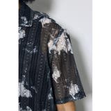 タイダイ柄メッシュシャツ | AZUL BY MOUSSY | 詳細画像23