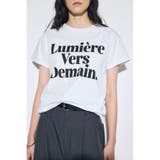 メッセージロゴ半袖Tシャツ | AZUL BY MOUSSY | 詳細画像2 