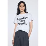 O/WHT1 | メッセージロゴ半袖Tシャツ | AZUL BY MOUSSY