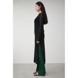 CROCHET SLIT LONG KNIT TOPS | AZUL BY MOUSSY | 詳細画像5