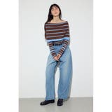 L/B ライトオンスカーブデニム ショート丈 | AZUL BY MOUSSY | 詳細画像4 