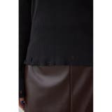 ダメージフーディーリブトップス | AZUL BY MOUSSY | 詳細画像24