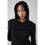 ダメージフーディーリブトップス | AZUL BY MOUSSY | 詳細画像13 
