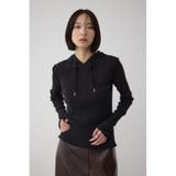 ダメージフーディーリブトップス | AZUL BY MOUSSY | 詳細画像15