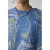 マーブルクロップドジャガードニット | AZUL BY MOUSSY | 詳細画像29