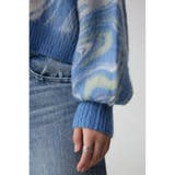 マーブルクロップドジャガードニット | AZUL BY MOUSSY | 詳細画像31