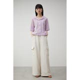 COTTON MESH HALF SLEEVE SHIRT | AZUL BY MOUSSY | 詳細画像14