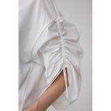 ギャザースリーブカットトップス | AZUL BY MOUSSY | 詳細画像9