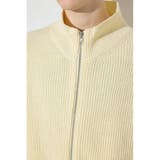 スタンドカラーWジップニット | AZUL BY MOUSSY | 詳細画像8 