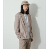 柄BEG5 | KNIT JACQUARD JACKET | AZUL BY MOUSSY
