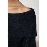 モヘヤライクオフショルダーニット | AZUL BY MOUSSY | 詳細画像21 