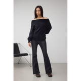 モヘヤライクオフショルダーニット | AZUL BY MOUSSY | 詳細画像15 