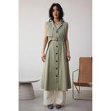 リネンライクジレワンピース | AZUL BY MOUSSY | 詳細画像32