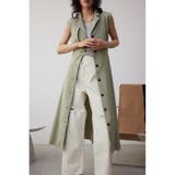 L/KHA1 | リネンライクジレワンピース | AZUL BY MOUSSY