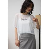 シアーロゴTEE | AZUL BY MOUSSY | 詳細画像2 