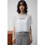 シアーロゴTEE | AZUL BY MOUSSY | 詳細画像4 