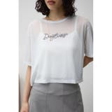 O/WHT1 | シアーロゴTEE | AZUL BY MOUSSY