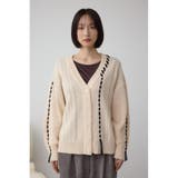 ステッチデザインカーディガン | AZUL BY MOUSSY | 詳細画像5 