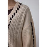 ステッチデザインカーディガン | AZUL BY MOUSSY | 詳細画像9 