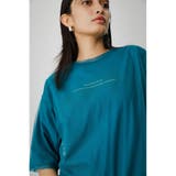 TULLE SET MESSAGE PRINT TEE | AZUL BY MOUSSY | 詳細画像24 