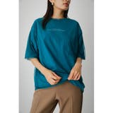 D/GRN3 | TULLE SET MESSAGE PRINT TEE | AZUL BY MOUSSY