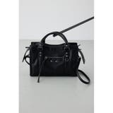 BLK | フェイクレザーハンドバッグ | AZUL BY MOUSSY