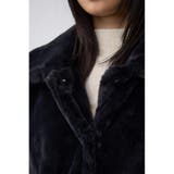 スタンド2WAYファーショートコート | AZUL BY MOUSSY | 詳細画像33 