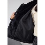 スタンド2WAYファーショートコート | AZUL BY MOUSSY | 詳細画像34 